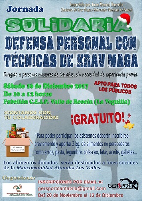 La Mancomunidad Altamira-Los Valles organiza una jornada solidaria de defensa personal